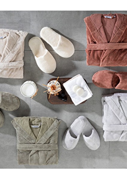 Softy Bornoz S-M Bej indirimleri