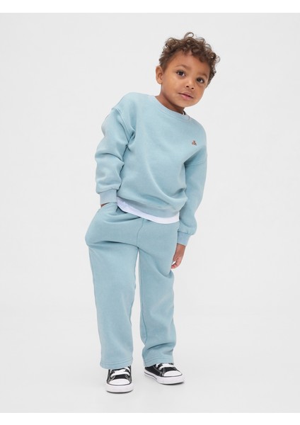 Erkek Bebek Bebe Mavisi Vintagesoft Washed Sweat Set