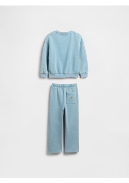 Erkek Bebek Bebe Mavisi Vintagesoft Washed Sweat Set fiyatları