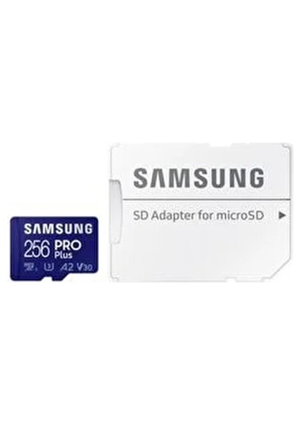 Pro Plus Micro SDXC Hafıza Kartı 256 GB UHS-I Hızlı Performans ile 4K Video Desteği