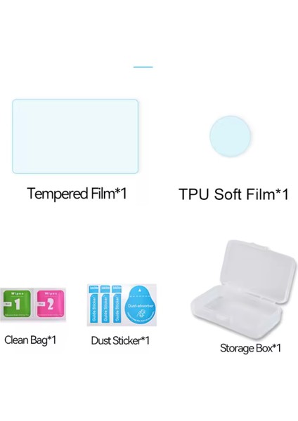 Djı Osmo Nano Ekran Koruma Filmi modelleri