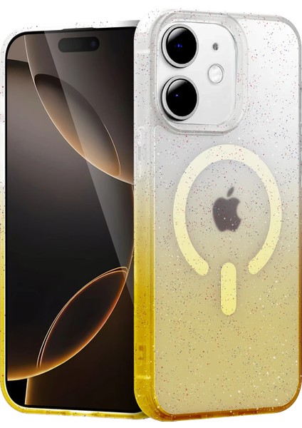 Lvsqvr Newface Apple Iphone 11 Pummel Shiny Magsafe Kapak - Gold