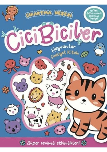 Cicibiciler Hayvanlar Faaliyet Kitabı