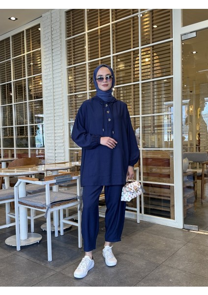 Tesettür Maya Takım Lacivert fiyatları