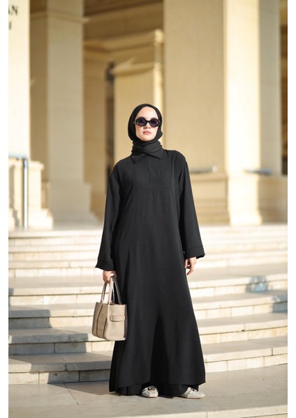 Tesettür Rona Takım Siyah