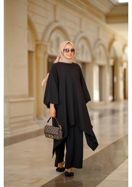 Tesettür Elena Takım Siyah