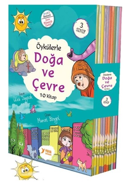 Öykülerle Doğa ve Çevre 3. Sınıflar Için 10 Kitap Set