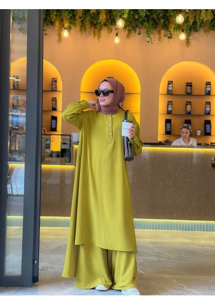 Tesettür Saye Takım Yağ Yeşili fiyatları