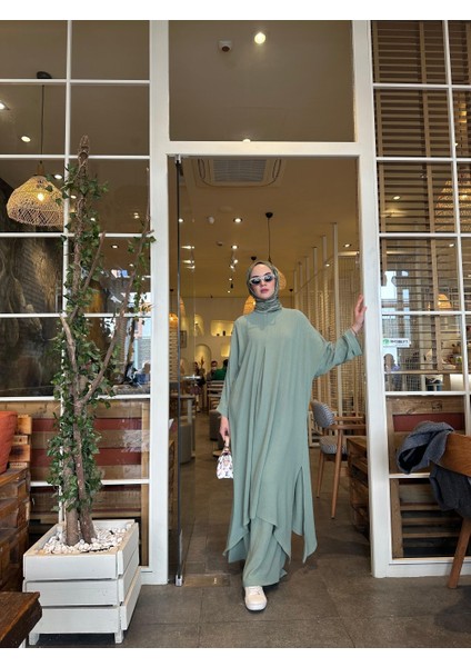 Tesettür Mina Takım Mint