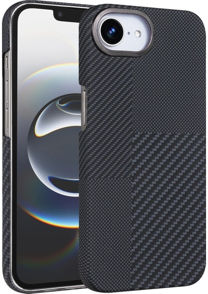 Lvsqvr Newface Apple Iphone 16E Vega Magsafe Kapak - Siyah