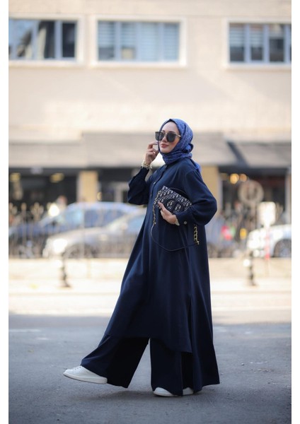 Tesettür Saye Takım Lacivert fiyatları