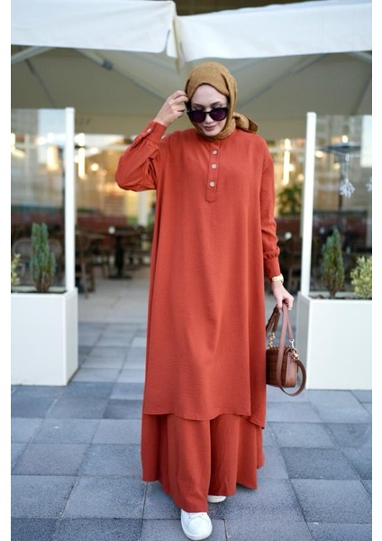 Tesettür Saye Takım Kiremit