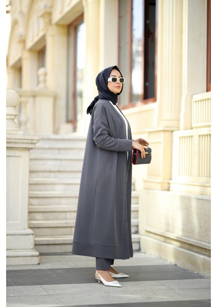 Tesettür Duru Takım Gri fiyatları