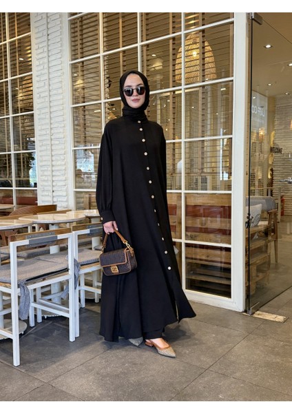 Tesettür Efsun Takım Siyah