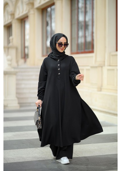 Tesettür Duha Takım Siyah
