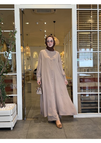 Tesettür Efsun Takım Vizon