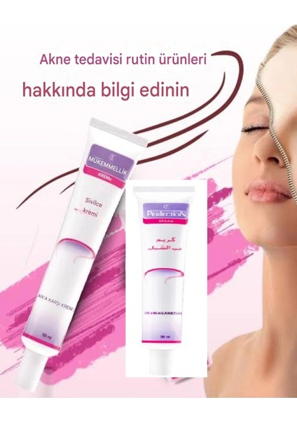 Perfection Cream Svilce Kremi Akne Kremi Svilce ve Akneli Ciltlere Özel Krem 50 ml
