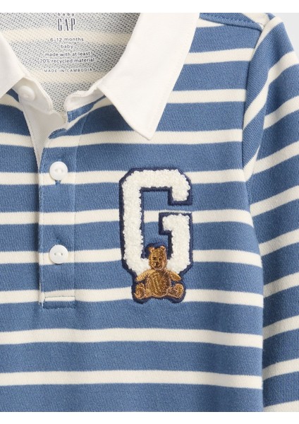 Bebek Mavi Vintagesoft Varsity Bear Logo Tulum modelleri