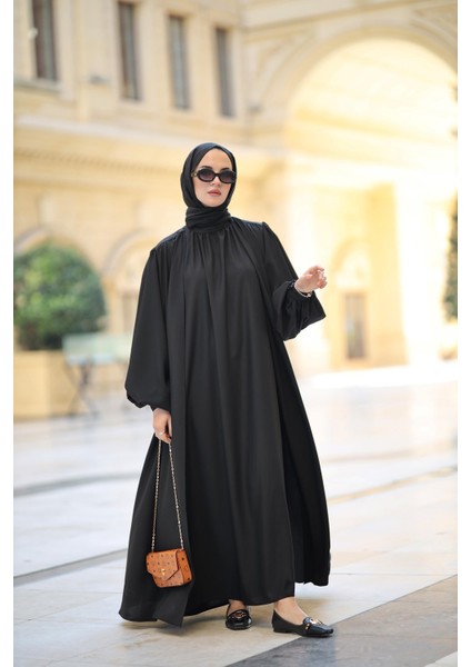 Tesettür Premium Abaya Siyah fiyatları