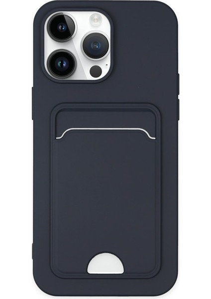 iPhone 14 Pro Kart Bölmeli Silikon Kılıf Rcv/kelvin