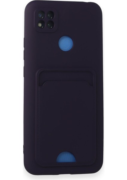 Redmi 9c Kart Bölmeli Silikon Kılıf Rcv/kelvin