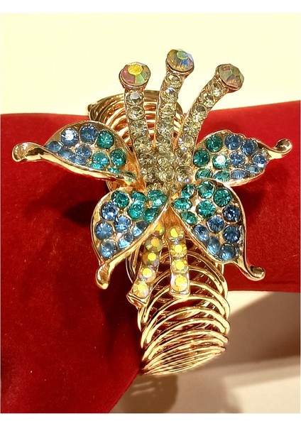 Lüks Tasarım Yaylı Her Bileğe Uyan Bileklik