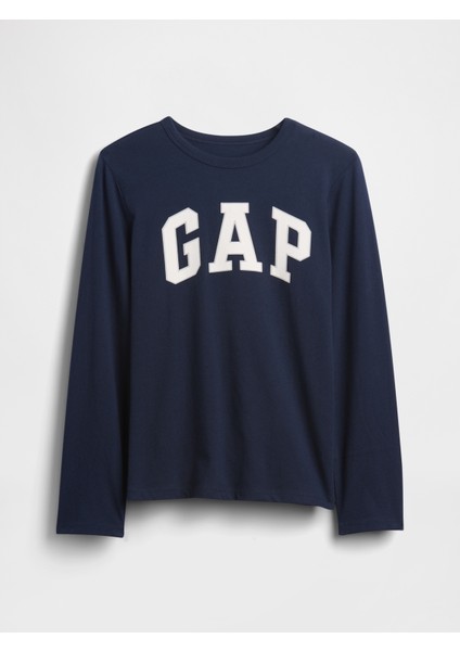 Erkek Çocuk Lacivert Gap Logo T-Shirt