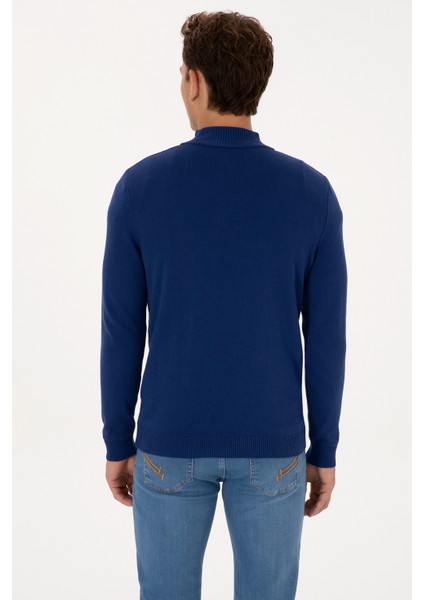 Erkek Indigo Kazak /triko 50313695-VR028 indirimleri