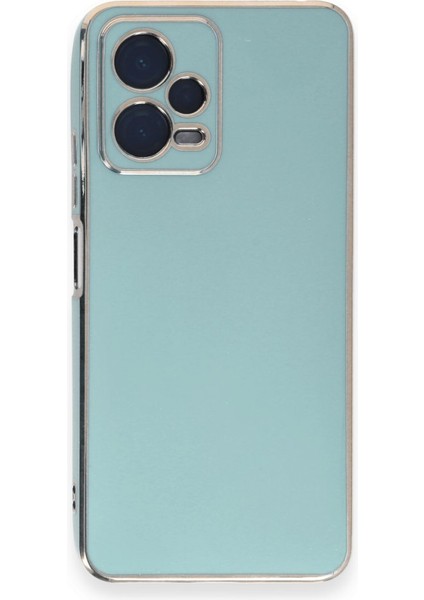 Pocox5 5g Parlak Yapılı Silikon Kılıf Rcv/volet