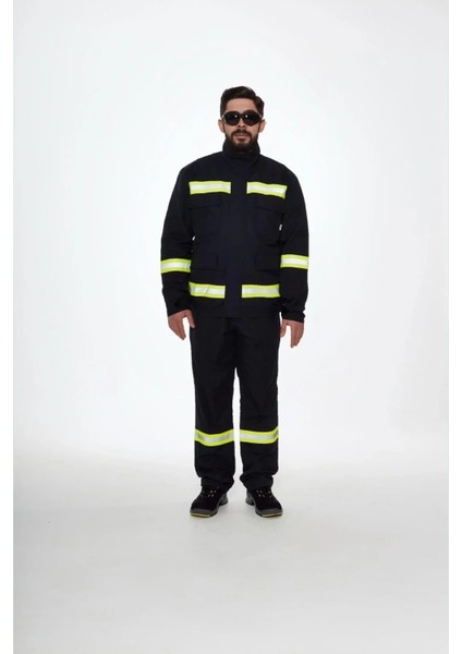 Alev Almaz Iş Güvenliği Takımı Yangın Giysisi 10031 Projacket Koruma Smy Yüksek fiyatları