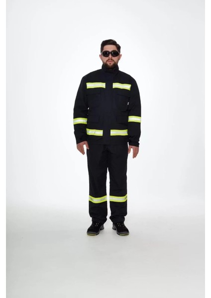 Alev Almaz Iş Güvenliği Takımı Yangın Giysisi 10031 Projacket Koruma Smy Yüksek modelleri