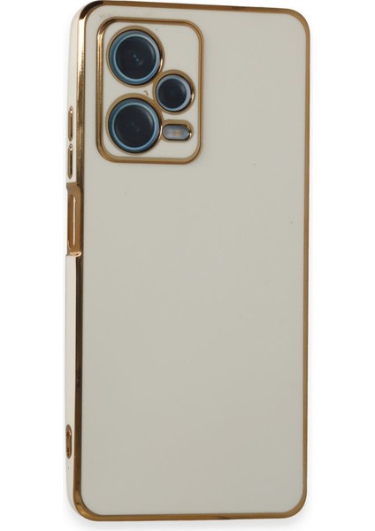 Redmi Note 12 Pro Plus Parlak Yapılı Silikon Kılıf Rcv/volet