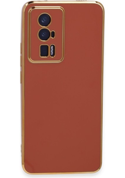 Pocof5 Pro Parlak Yapılı Silikon Kılıf Rcv/volet