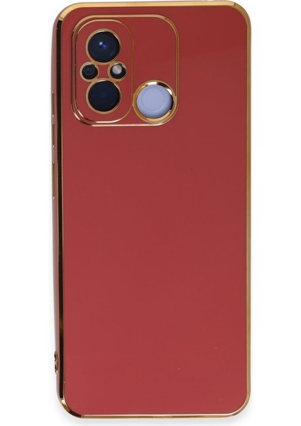 REDMI12C Parlak Yapılı Silikon Kılıf Rcv/volet