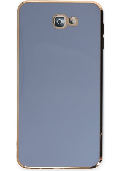 Samsung Galaxy J7 Prime Parlak Yapılı Silikon Kılıf Rcv/volet