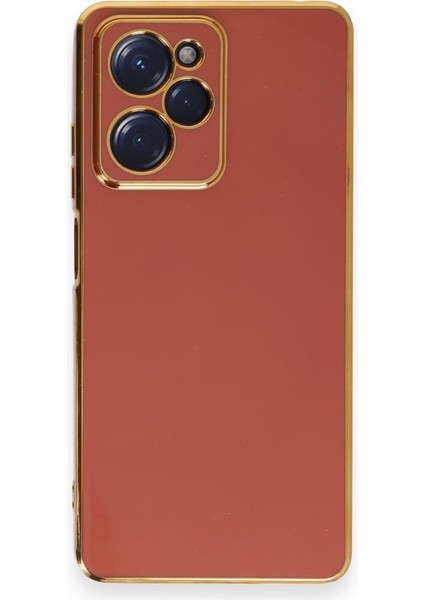 Pocox5 Pro 5g Parlak Yapılı Silikon Kılıf Rcv/volet