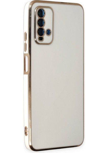 REDMI9T Parlak Yapılı Silikon Kılıf Rcv/volet
