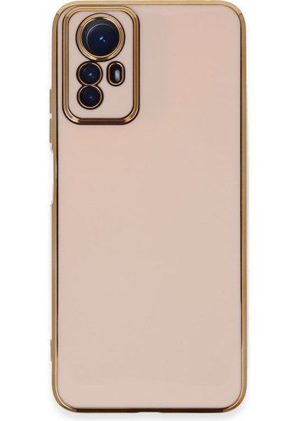 Redmi Note 12S Parlak Yapılı Silikon Kılıf Rcv/volet