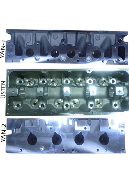 SİLİNDİR KAPAĞI DİK KANAL CLIO-KANGOO 1.4 85 K7J İLAVE 3 DELIKLI 7701475893 6001547298 7701472681