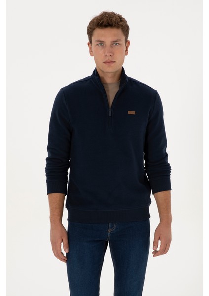 Erkek Lacivert Sweatshirt 50313802-VR033 modelleri