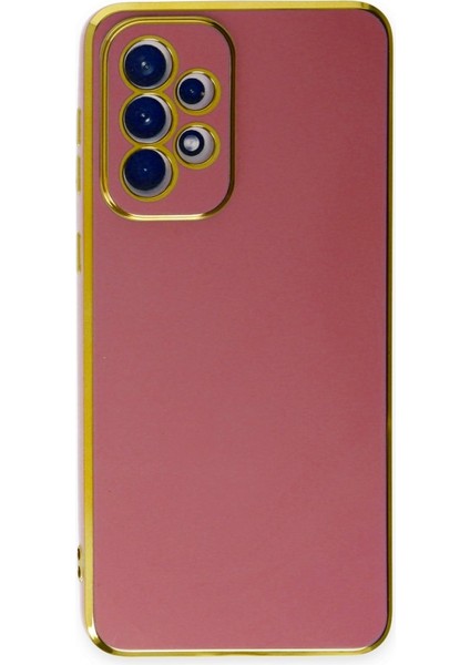 Samsung Galaxy A53 5g Parlak Yapılı Silikon Kılıf Rcv/volet