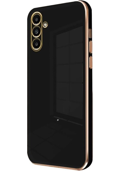 Samsung Galaxy A25 5g Parlak Yapılı Silikon Kılıf Rcv/volet