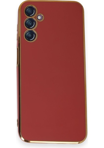 Samsung Galaxy M14 5g Parlak Yapılı Silikon Kılıf Rcv/volet