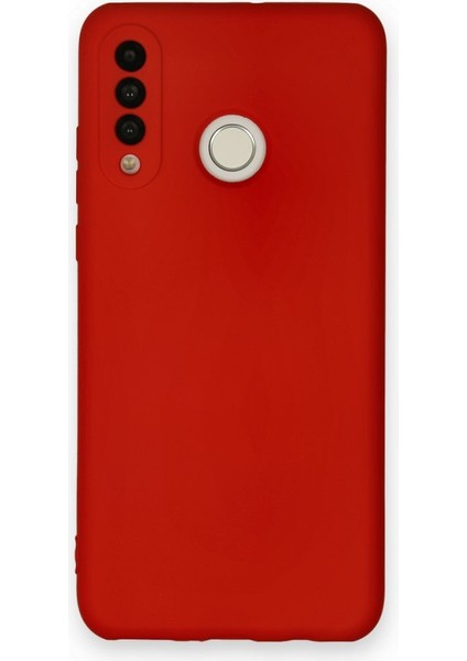 Huawei P30 Lite Kadife Dolgulu Lansman Silikon Kılıf Rcv/nano Lansman