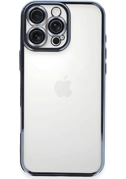 iPhone 16 Pro Lens Korumalı Parlak Silikon Kapak Rcv/razer Lens