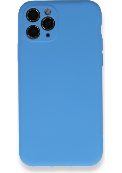 iPhone 11 Pro Kadife Dolgulu Lansman Silikon Kılıf Rcv/nano Lansman