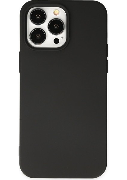 iPhone 14 Pro Max Kadife Dolgulu Lansman Silikon Kılıf Rcv/nano Lansman