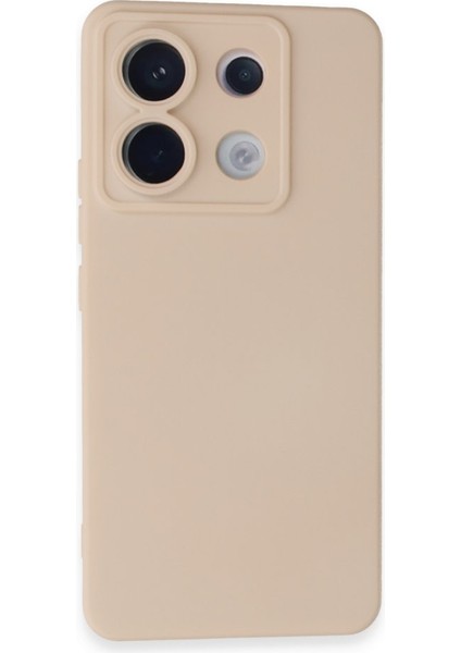 Poco X6 Kadife Dolgulu Lansman Silikon Kılıf Rcv/nano Lansman