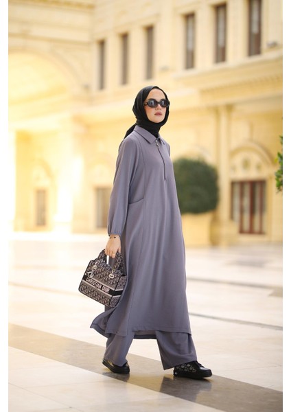 Tesettür Nova Takım Antrasit
