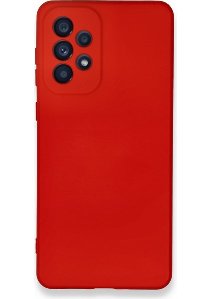 Samsung Galaxy A53 5g Kadife Dolgulu Lansman Silikon Kılıf Rcv/nano Lansman